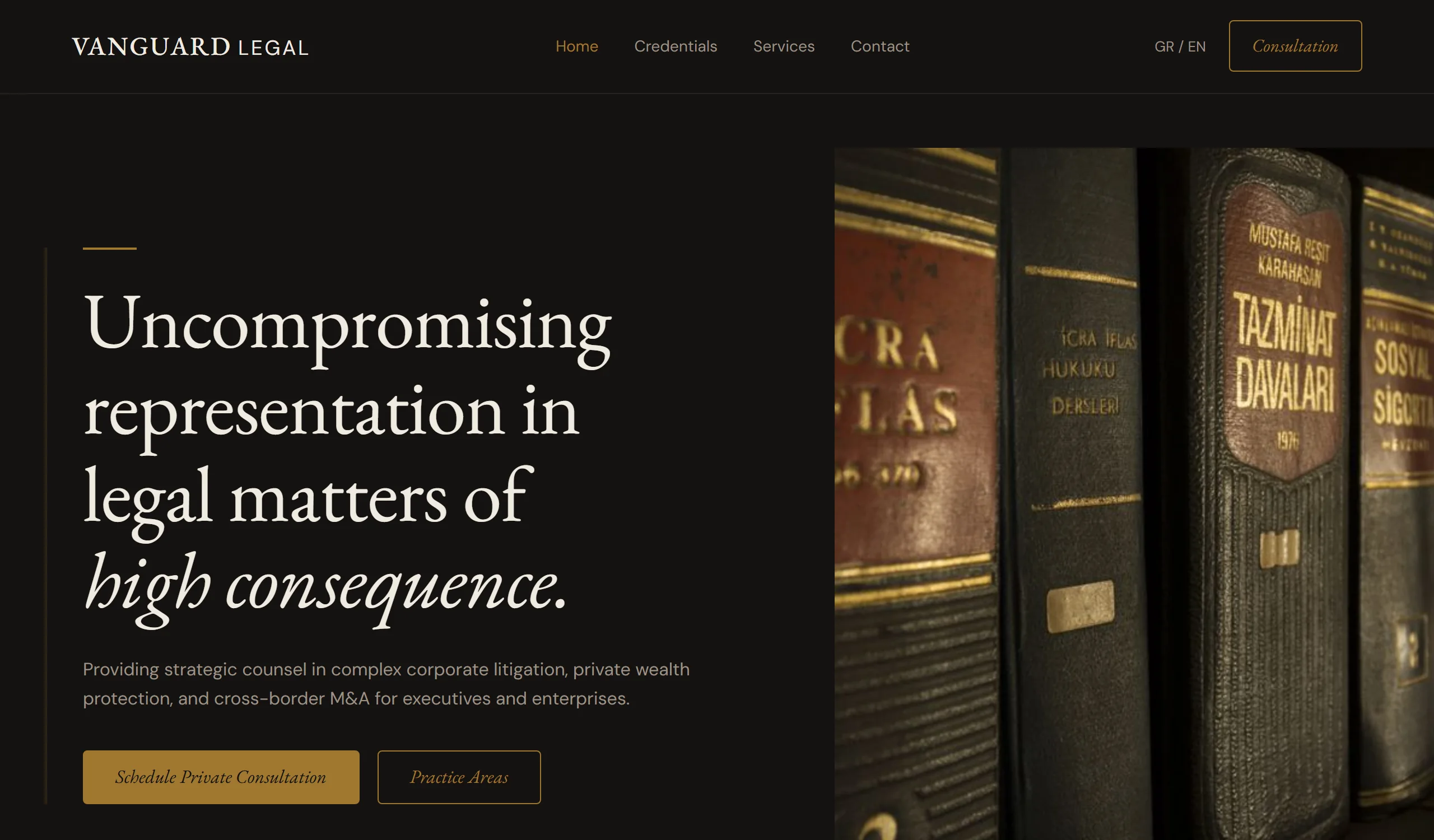 Corporate Law & Legal Services - Vance Legal Preview