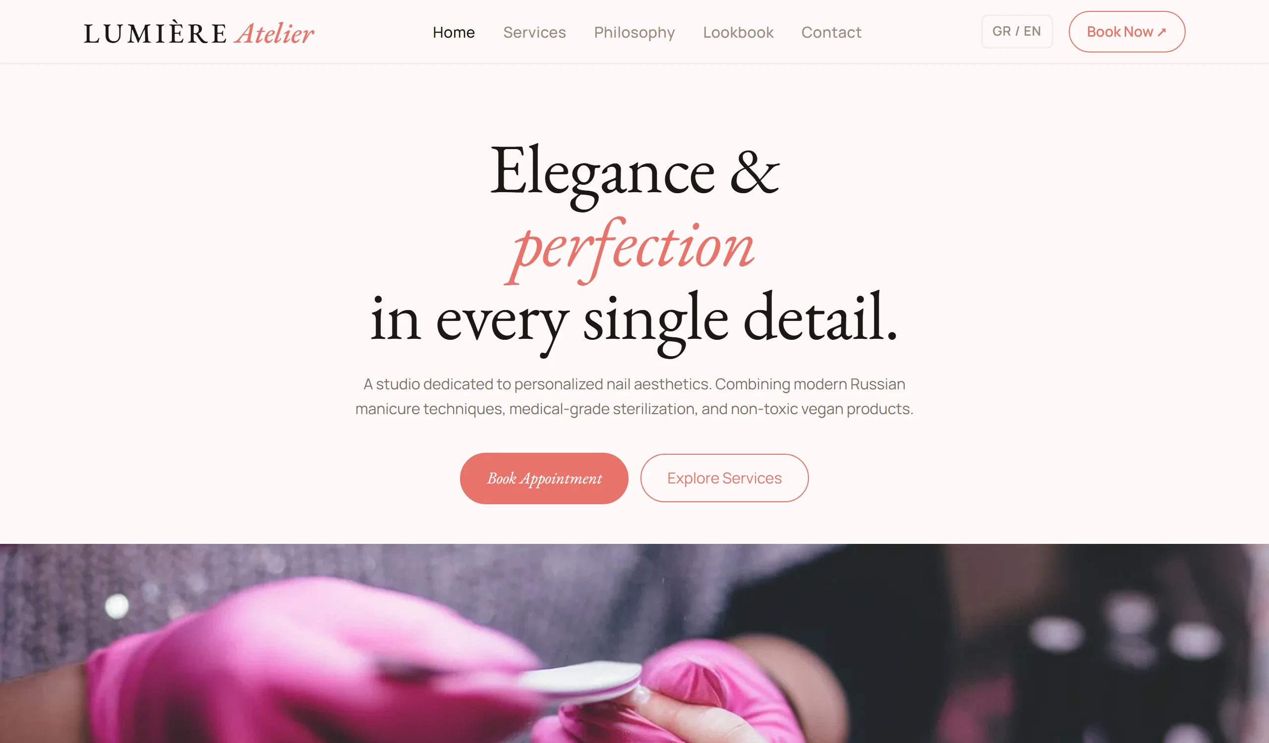 Luxury Nail Art Studio & Salon - Lumiere Preview