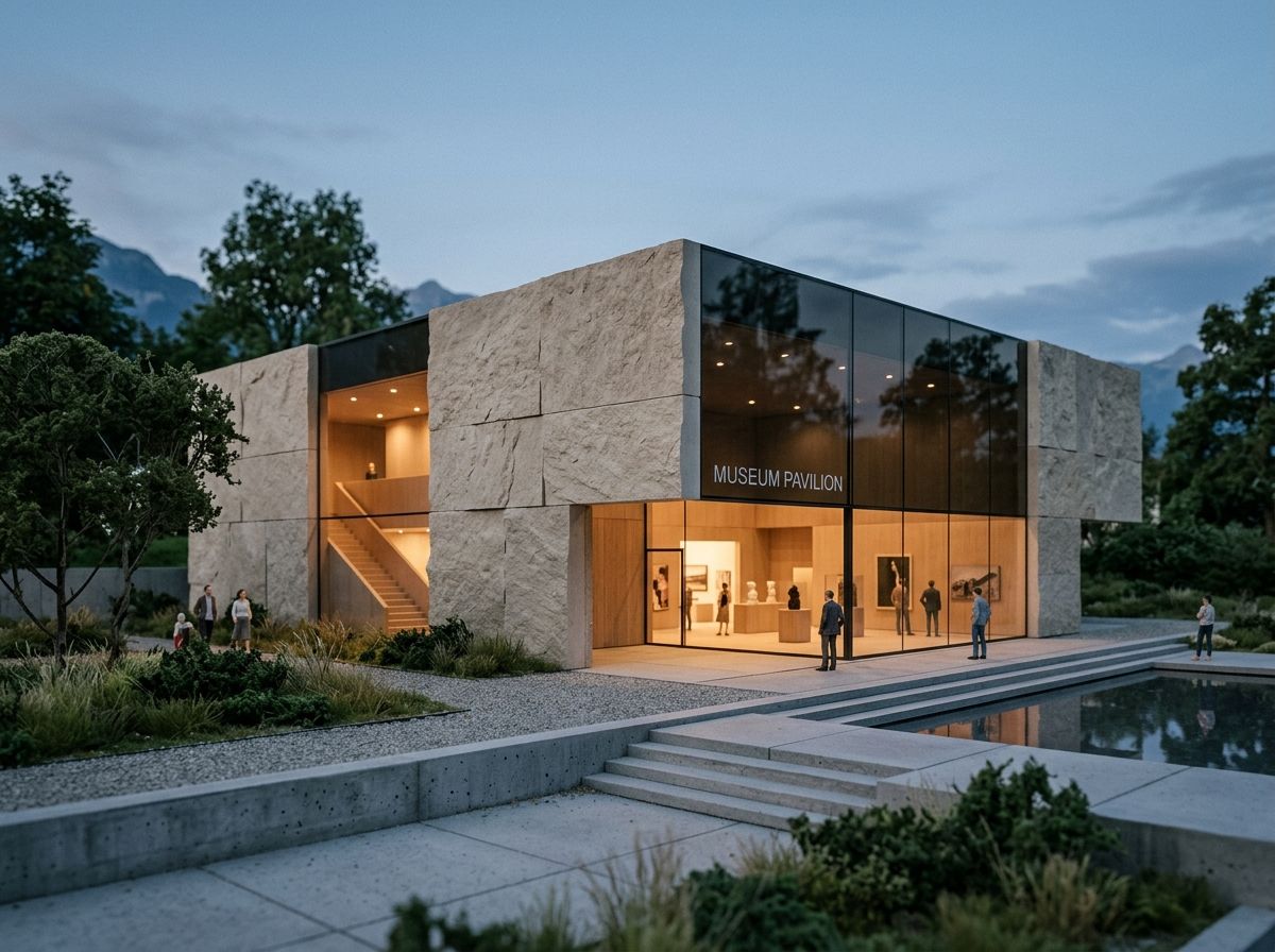 Monolith Cultural Pavilion Zurich